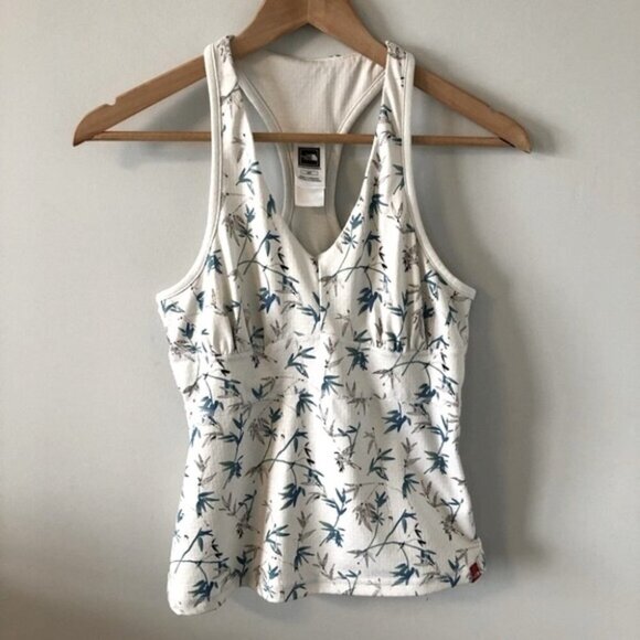 The North Face Flow Printed Cami Workout Tank Top Size Small - Picture 2 of 7